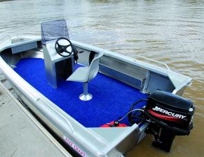 The Fish Mate has a no frills layout but there's ample room for innovation from a handy angler. 