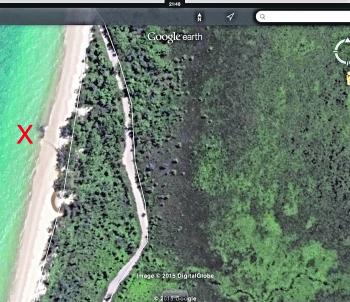 Google Earth is a great tool to help you search for fishy features like drains for flathead.