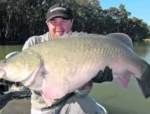 Gareth Lynch with a solid late season cod. Let’s hope the fish have a great breeding season in the high Spring flows.