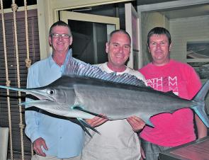 Rob Lang won the SW Fish Mounts Leukaemia Foundation raffle, which raised $860 for the charity.