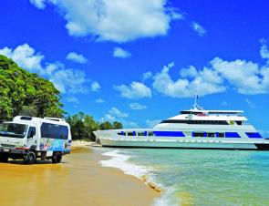 The Moreton Island Micat is the only vehicle ferry going to Moreton Island. Book early and take advantage of their accommodation and activity opportunities while booking your passage across Moreton Bay.