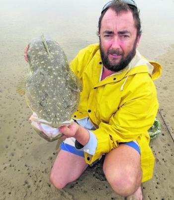 Dylan Roberts caught this gorgeous 96cm flathead on a 3