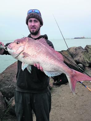 Determined to snare a land-based winter red, Preston Alley battled through adverse weather conditions before coming up tight to a superb specimen. 