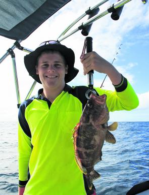 Ben Carrol caught this cod around Murphys Reef.