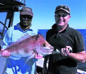 Snapper are the target this month.