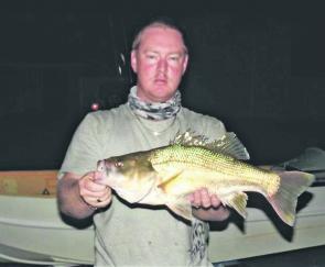 Glen Munro of Maitland nailed this 60cm bass recently at Morpeth trolling a 120mm Classic F18 lure just on dark.