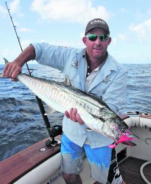 February is a good month to target mackerel of all species on the close reefs.