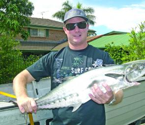 Brays Rock produced this excellent mackerel. 