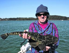 Nick caught and released this solid 65cm flattie on a clear, cold Winter morning at Narooma.