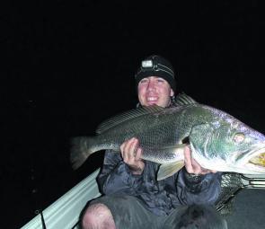 Small things like a warm beanie and headlamp can help make catching fish comfortable and enjoyable. 