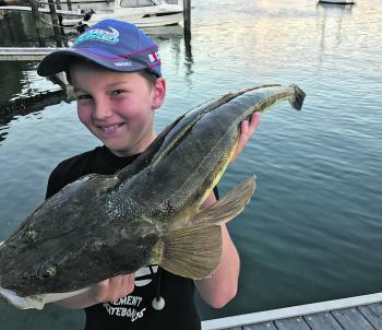 A ripper harbour flathead caught by Preston Lee.