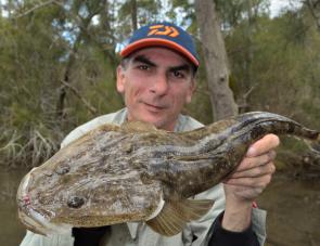 Flathead will be on offer throughout Brisbane Water and Tuggerah Lakes this month. 