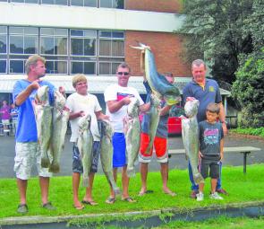 Mulloway and a mahi mahi were among a mixed bag of fish weighed in at the Narrabeen RSL Fishing Club outing.