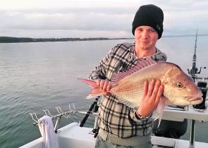 Another wicked winter snapper!