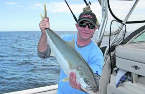 Kingfish are turning up in reasonable numbers and size. Knife jigs are providing the most consistent results.