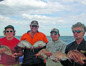 There are plenty of fish for everyone outside Port Phillip.