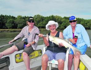 Quality threadfin salmon are putting plenty of smiles on anglers’ faces.