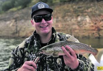 Reece DeRee with a nicely coloured brown from Bonnie Doon.