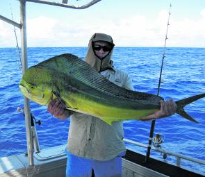 Another quality mahi mahi caught on the Keely Rose.