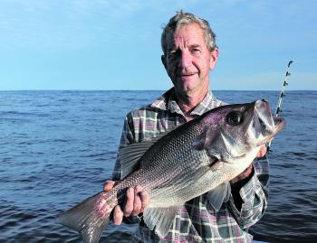 Gary with an example of a perfect pearl perch. 