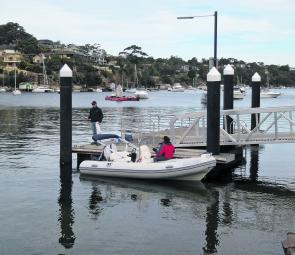 The wharf in Yowie Bay is not a bad place to pick up a few live yellowtail for live bait when chasing kingfish.