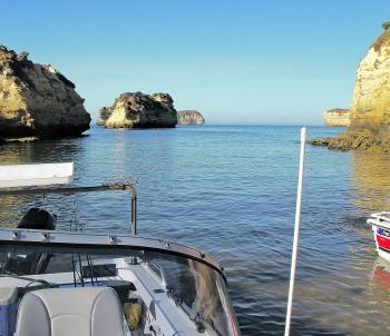 Surrounded by a myriad of rocky island stacks, could there be a more picturesque place to launch into the briny than at Boat Bay, Peterborough?