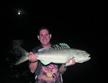 Slow-pitching at night is awesome and a great way to target big predators such as job fish.
