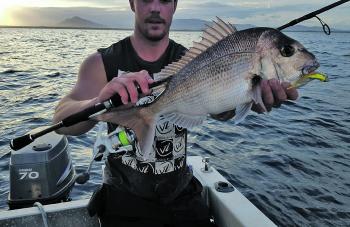 Anglers have been getting good snapper from the shallow reefs. Photo courtesy of Harrington Bait & Tackle.