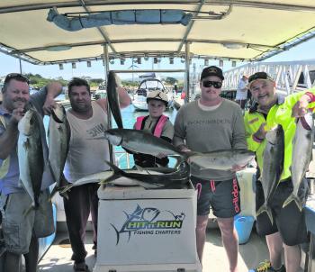 Cape Otway kingfish are a hit this month.