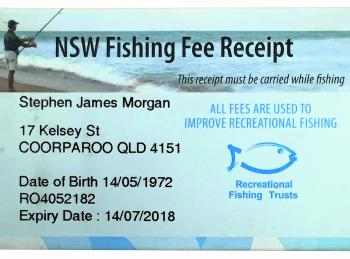 In NSW, all the money raised by the Recreational Fishing Fee is spent on improving recreational fishing.