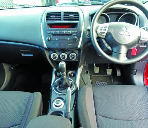 A well set out dash layout combines style and practicality in the ASX.