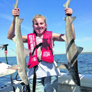 Bridget Morrison age 13 is a very keen fisho from Langwarrin who landed 2 gummies with Dad on the holidays. 