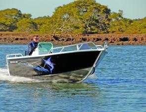 Excellent design features allow the Formosa’s hull to slip through the water with minimal fuss. 