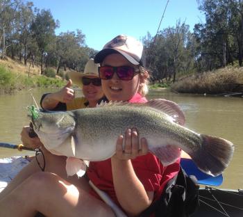 Jess caught this monster on a Ninja Spinnerbait on a beautiful day out kayaking.