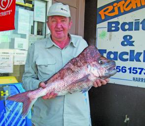 There are still some excellent snapper over the reefs, especially out a bit wider.