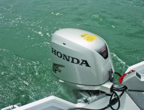 The 40hp Honda four-stroke provided plenty of power and grunt for the boat.